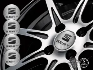 Seat Style Bombes Personnalisés Logos Jantes Premium